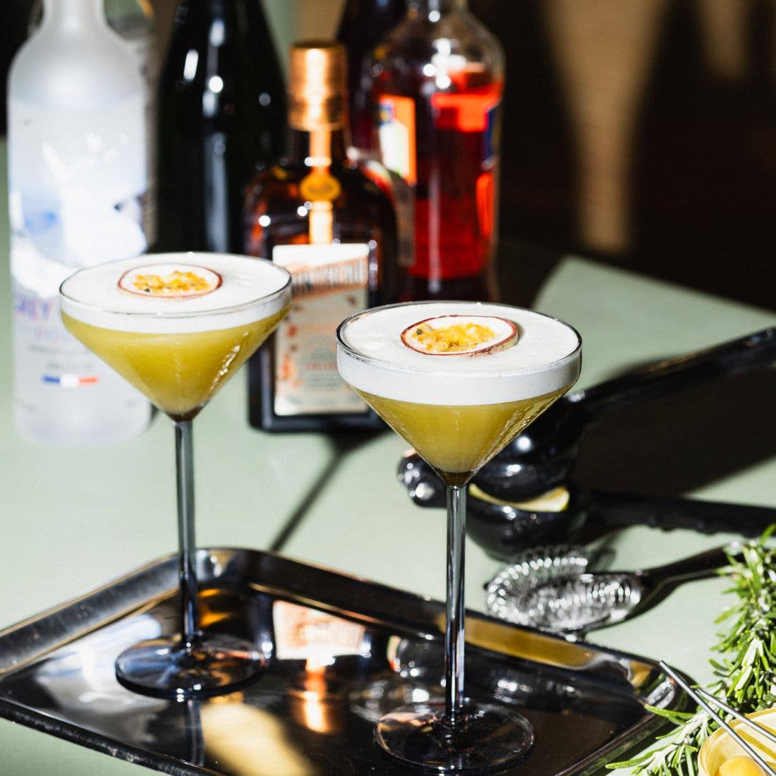 Bicchiere da Cocktail Claude | set di 2 | grigio | Bicchieri da Martini