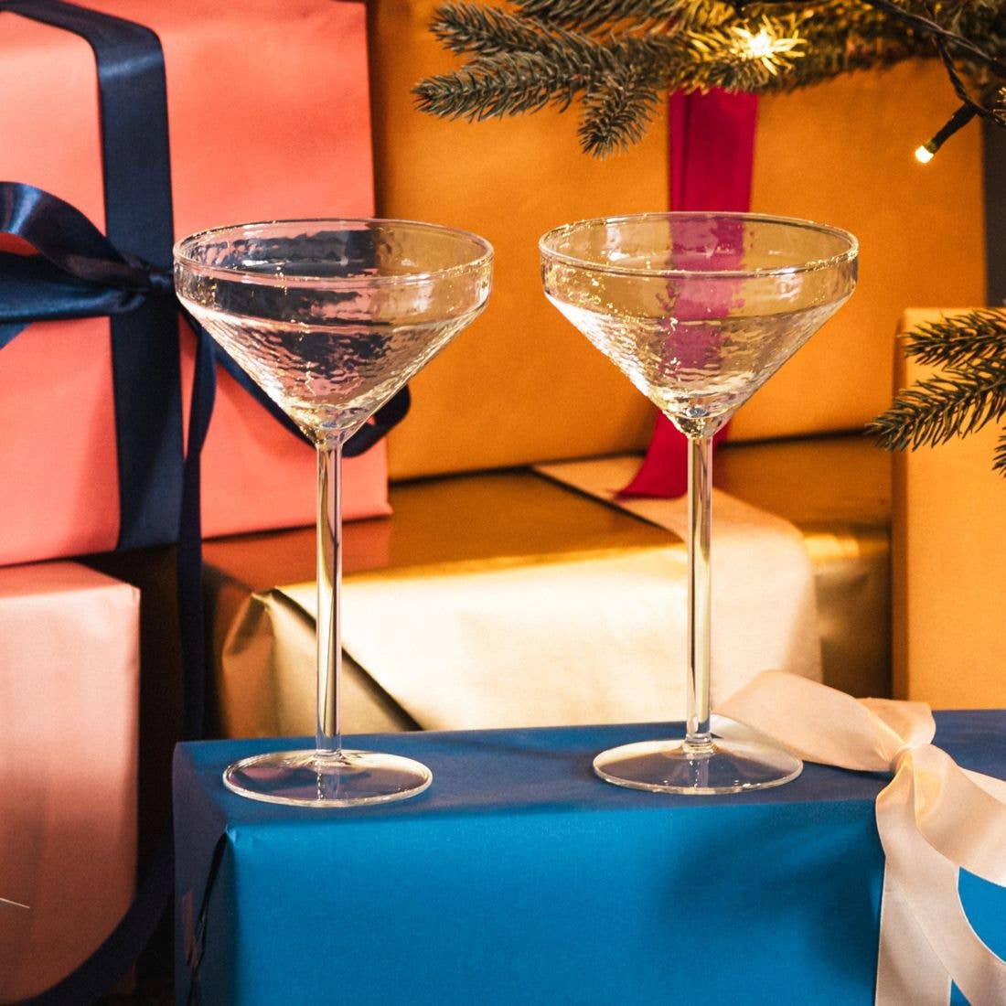 Bicchiere da Cocktail Claude | set di 2 | trasparente | Bicchieri da Martini