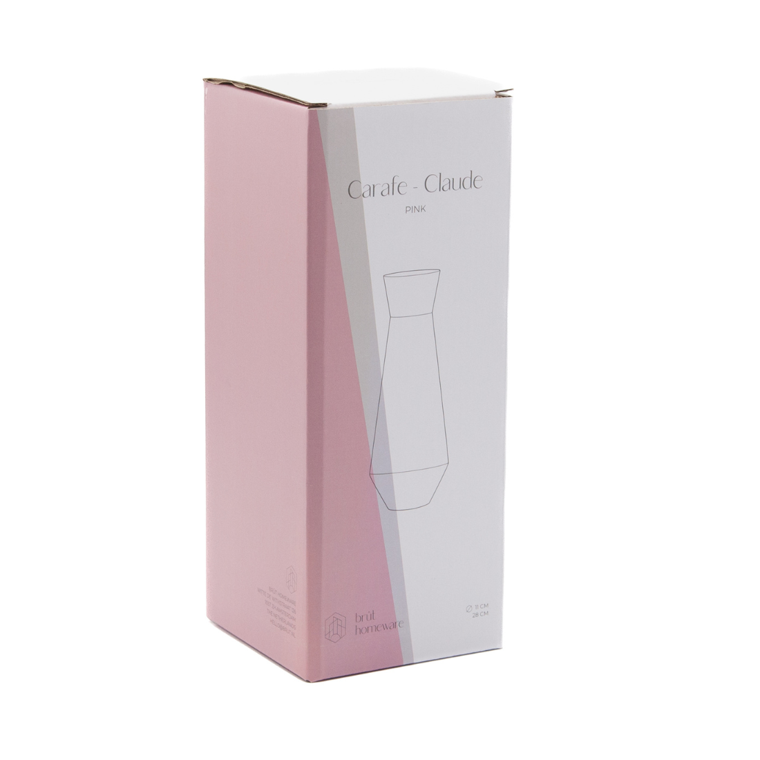 Caraffa Claude | Brocca | 1100ml | rosa