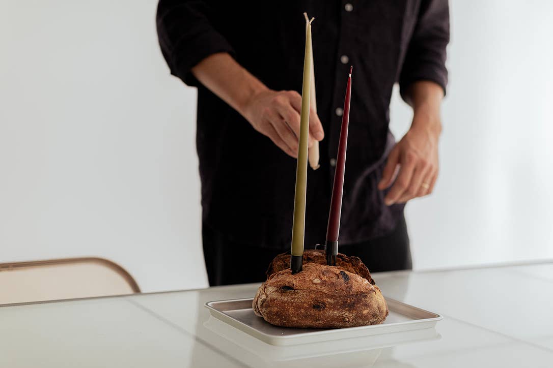 Candele affusolate in cera di soia